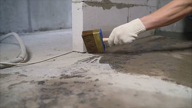 SJ Waterproofing Pros Waterproofing coverage map for Winfield, TN and surrounding area